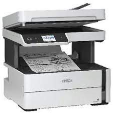 Epson Monochrome M3170 All-in-One Duplex InkTank Printer Print,Copy,Scan FAX,ADF, Black, Medium
