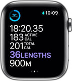 Apple Watch Series 6 GPS + Cellular 44 mm Silver Stainless Steel Case with Silver Milanese Loop  Silver Strap, Regular  M09E3HN/A