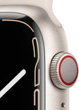 Apple Watch Series 7 GPS + Cellular, 45mm Starlight Aluminium Case with Starlight Sport Band   MKJQ3HN/A