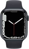 Apple Watch Series 7 Smart Watch GPS+Cellular, 45mm Blood Oxygen Sensor, MKJP3HN/A, Midnight, Sport Band