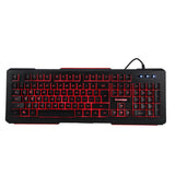 Cosmic Byte CB-GK-10 Corona Wired Gaming Keyboard with Red LED - BROOT COMPUSOFT LLP