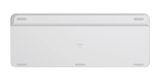 Logitech K580 Slim Multi-Device Wireless Keyboard – Bluetooth Receiver White