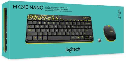 Logitech Wireless Keyboard Mouse Combo Mk240 BROOT COMPUSOFT LLP JAIPUR