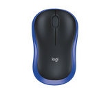 Logitech M185 Wireless Mouse,Black/Blue