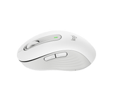 Logitech Signature M650 L Full Size Wireless Mouse - for Large Sized Hands Bluetooth, Multi-Device Compatibility Off-White