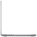 Apple MacBook Pro 16 M1 Pro Chip macOS Monterey Laptop 16GB RAM, 1TB SSD, M1 GPU, 41.05cm, MK193HN/A, Space Grey