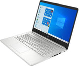 HP Laptop 14S- FQ1083AU AMD Ryzen 7-5700U Processor/8GB RAM/512GB SSD/Win 10/Microsoft Office Home & Student 2019/AMD Radeon Graphic Card/Screen Inch 14 Full HD/Natural Silver