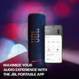 JBL Flip 6 with 12Hr Playtime, Customize Audio by JBL App,IP67 Rating, Portable 30 W Bluetooth Speaker  Black, Stereo Channel