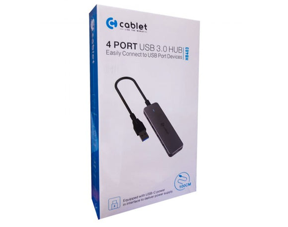 Cablet Usb Hub Port 3.0 HB403 U3 GY BP BROOT COMPUSOFT LLP JAIPUR