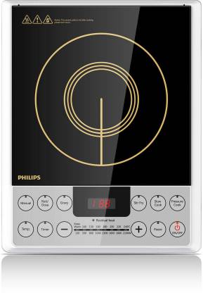 Philips HD4929 2100-Watt Induction Cooktop  Black