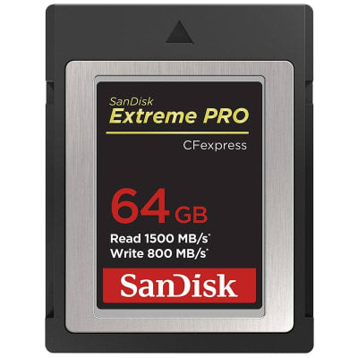 SANDISK 64GB CF EXPRESS CARD SPEED (R/W)1700/1200