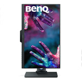 BenQ PD2500Q 25 inch 2K DesignVue Designer Monitor, 1440p QHD, IPS, 100% Rec.709 and sRGB, Factory Calibrated, Eye-Care, Anti-Glare, Ultra Slim Bezel Design, Height Adjustable, HDMI, DP- Black