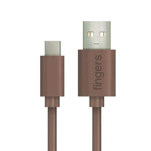 FINGERS FMC-TypeC-01 Mobile Cable with Fast Charging up to 3.0 A and Data Transfer