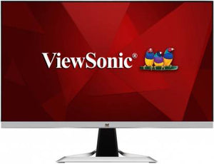 ViewSonic VX2481-MH 24 Inch Full HD LED 1080p, 1ms,  LED Frameless Monitor, Dual HDMI & VGA inputs, Refresh Rate 75 Hz, Eye Care Technology, Flicker-Free and Blue Light Filter