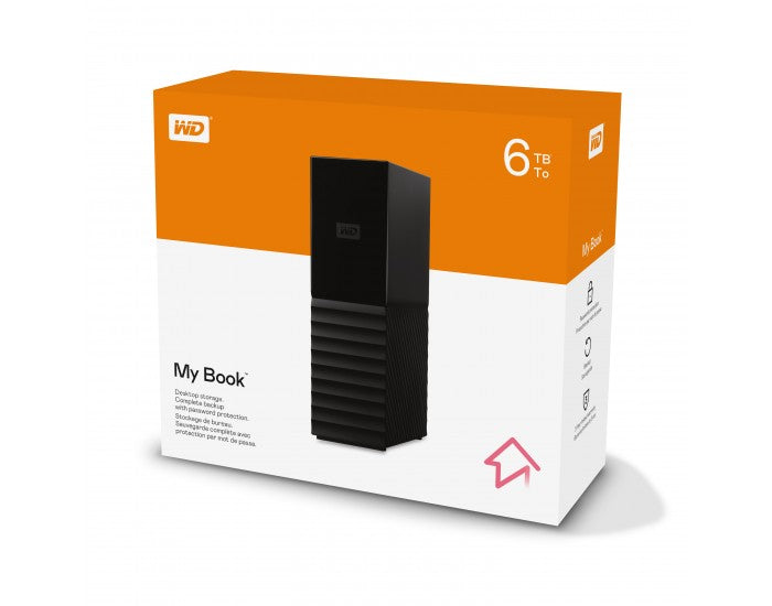 外付けハードディスク・ドライブ WD My Book 6TB Wd My Book 6TB 3.5 Inch External Hard Disk – BROOT COMPUSOFT LLP