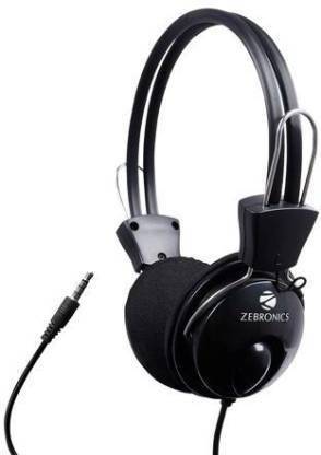 Zebronics Zeb Pleasant Wired Headphone Dual 3.5mm Pin Call Function