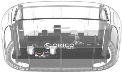 Orico Hdd Enclosured 6139U3 Hard Drive Dock with USB 3.0 Transparent, 3.5-inch BROOT COMPUSOFT LLP JAIPUR