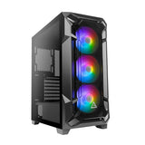 Antec DF600 Mid Tower Supports ATX, Micro-ATX, Mini-ITX Computer Case with 3 x 120 mm ARGB Fans in Front Mid Tower Cabinet